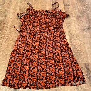 American Eagle autumn floral dress
